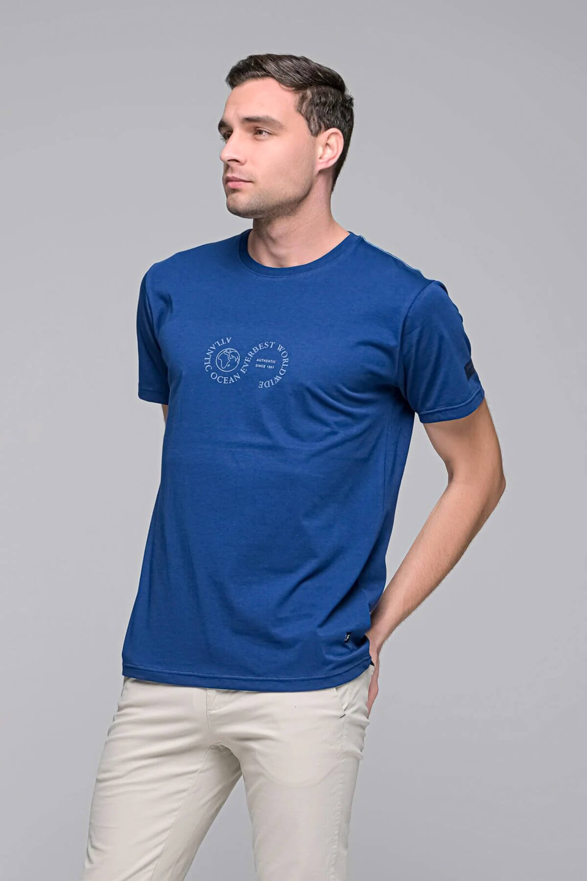 Everbest T-shirt Με Λογότυπο Atlantic Ocean