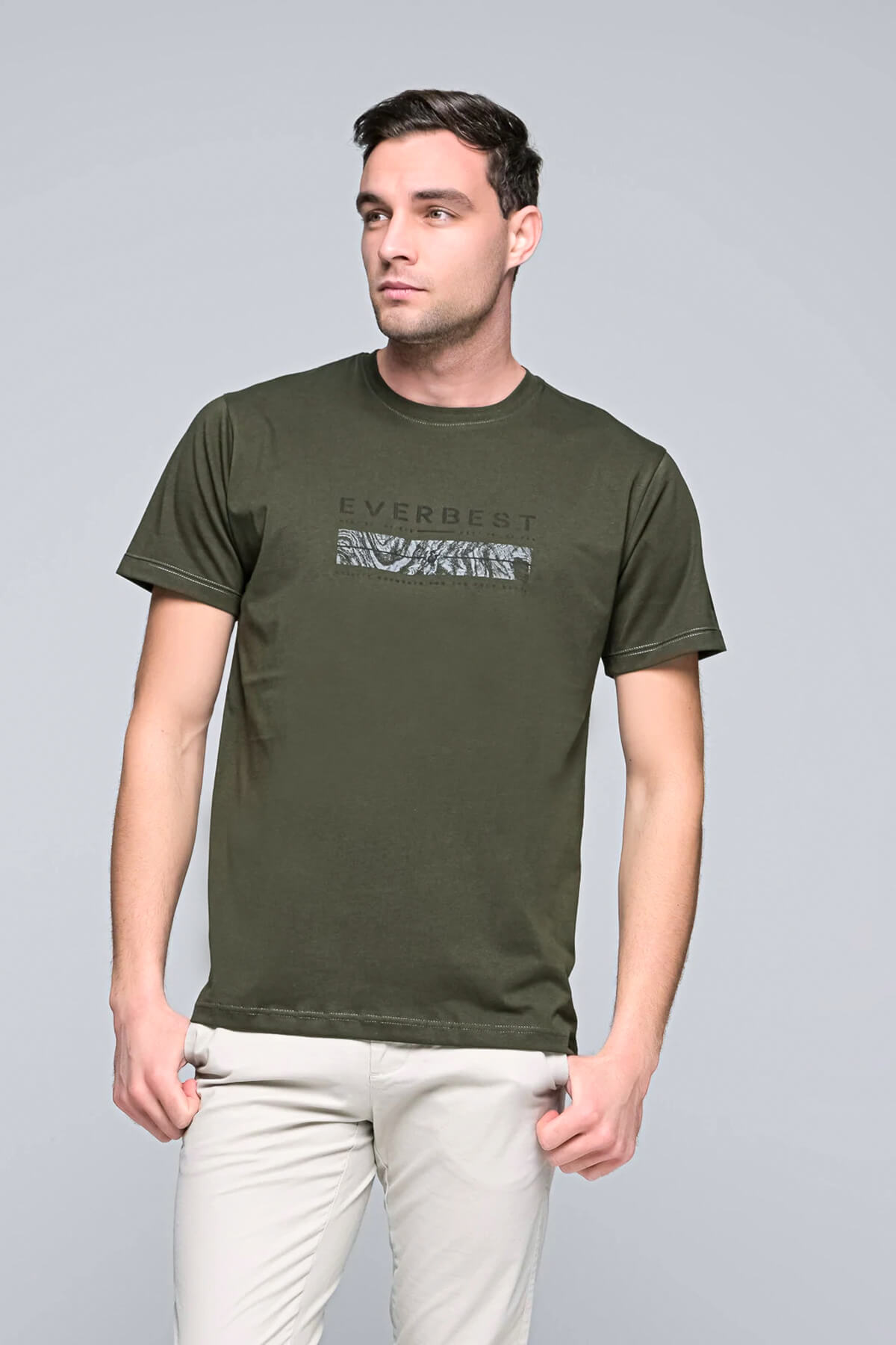 Everbest T-shirt Με Λογότυπο Wave