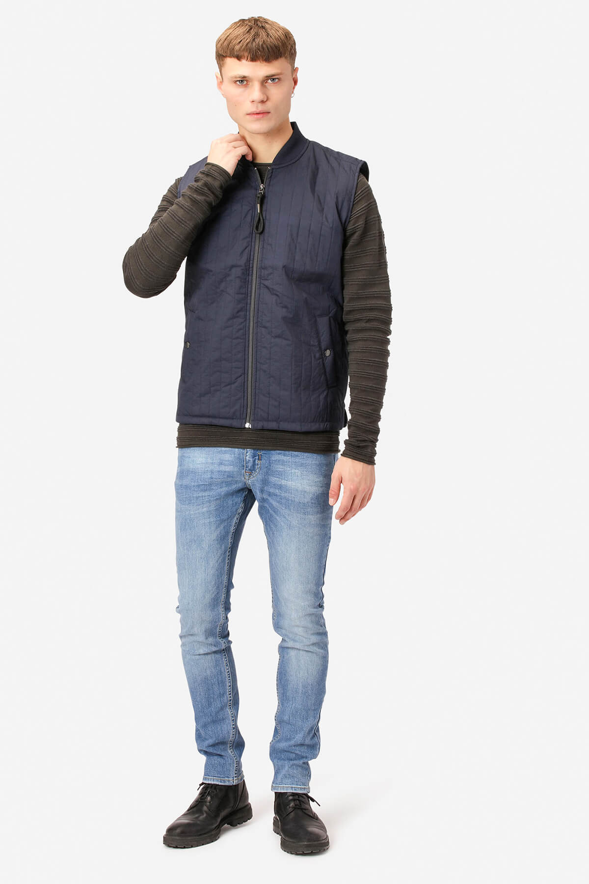 Marcus Quilted Vest Billy