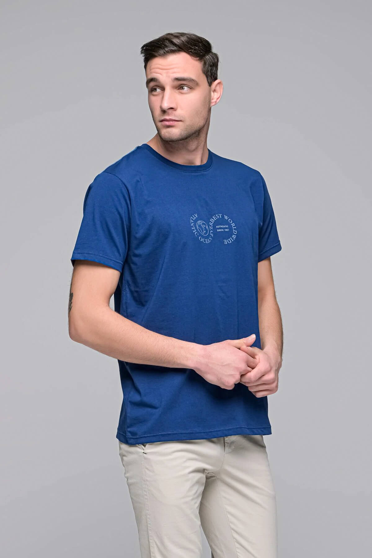 Everbest T-shirt Με Λογότυπο Atlantic Ocean
