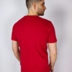 Battery T-Shirt Blu Jeans Logo