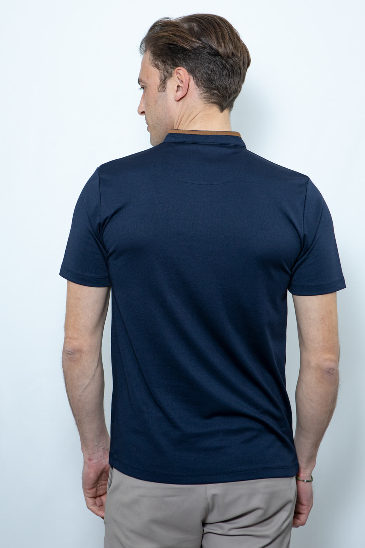 Side Effect Μπλούζα Πόλο Με Μάο Γιακά