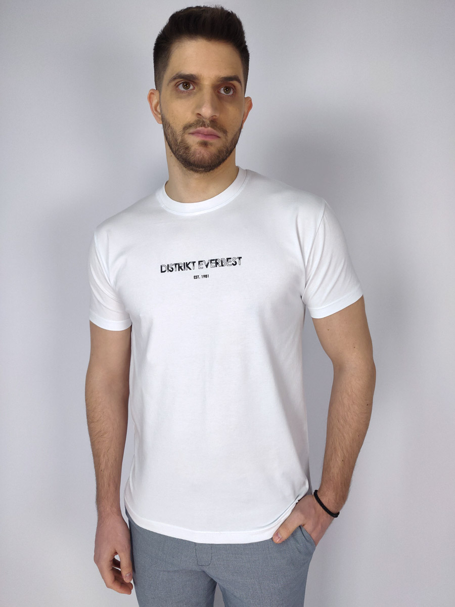 Everbest T-Shirt Με Στάμπα Logo