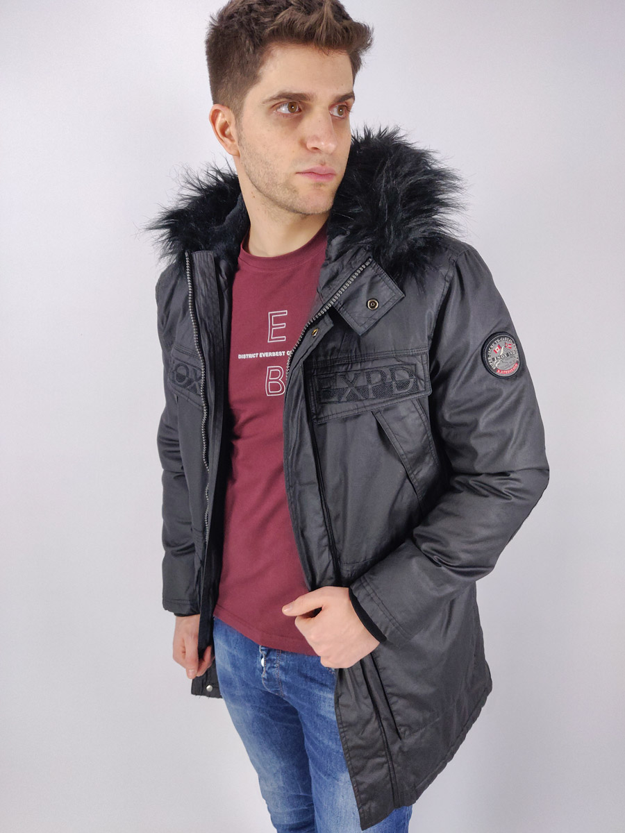 Inox Jackets Long-Hooded Jacket