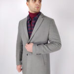 Leonardo Uomo Παλτό Γκρι Slim Fit Leonardo Uomo Παλτό Γκρι Slim Fit