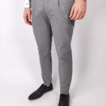 Macan Παντελόνι Chinos Με Πιέτες Καρό Macan Παντελόνι Chinos Με Πιέτες Καρό