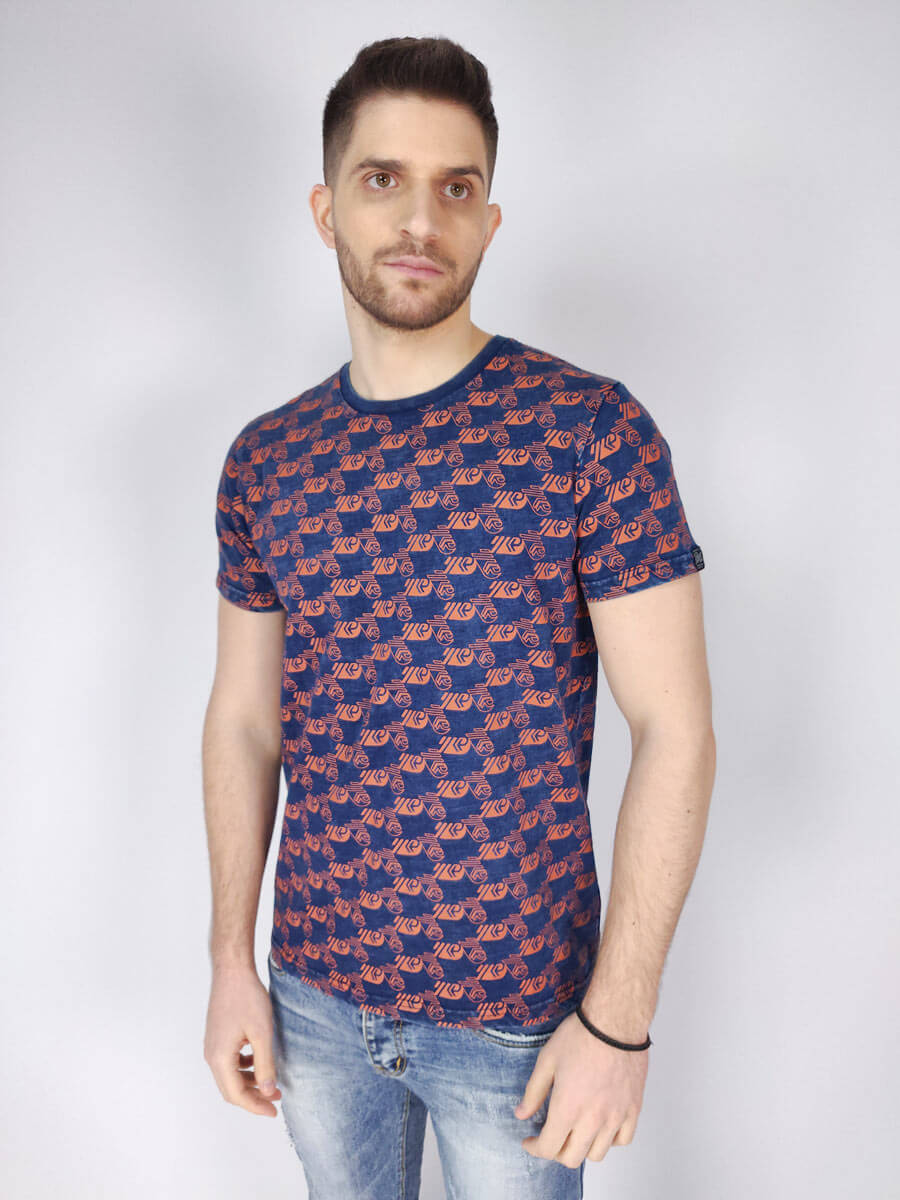 Petrol Industries All-Over Print T-Shirt