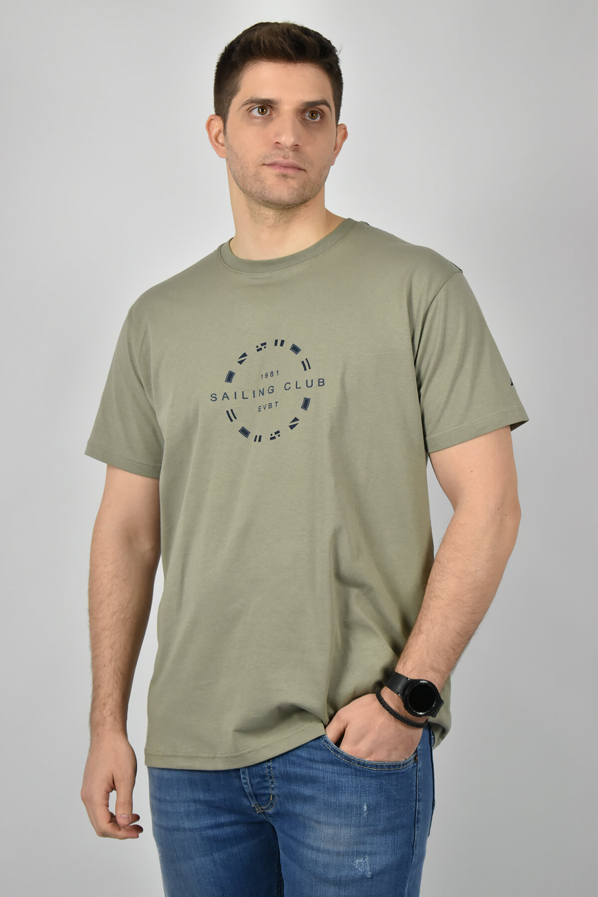 Everbest T-shirt Με Λογότυπο Sailing Club