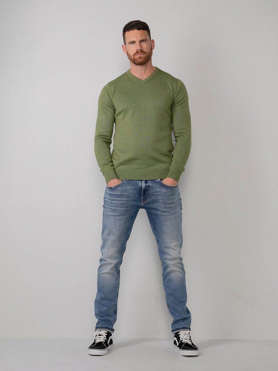 Petrol Industries V-Neck Sweater