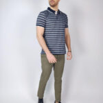 Clever Μπλούζα Πόλο Με Ρίγες