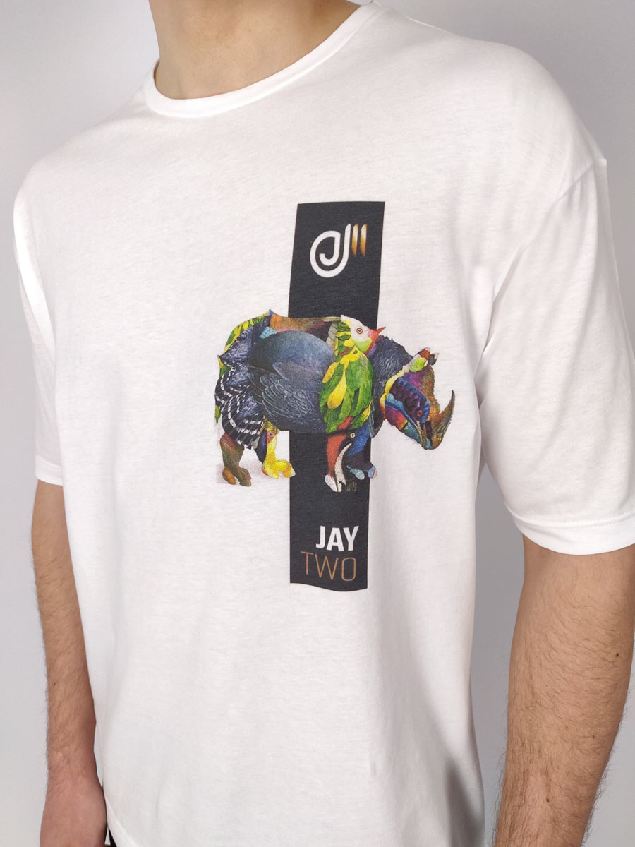 J-2 T-Shirt Oversized Με Τύπωμα