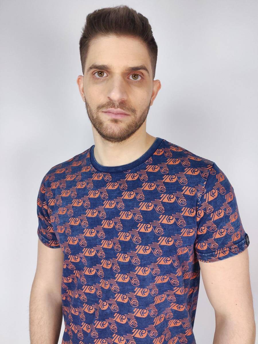 Petrol Industries All-Over Print T-Shirt