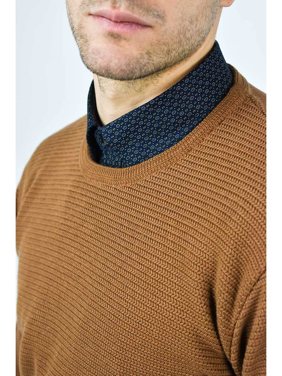 Side Effect Πουλόβερ Με Ανάγλυφο Σχέδιο