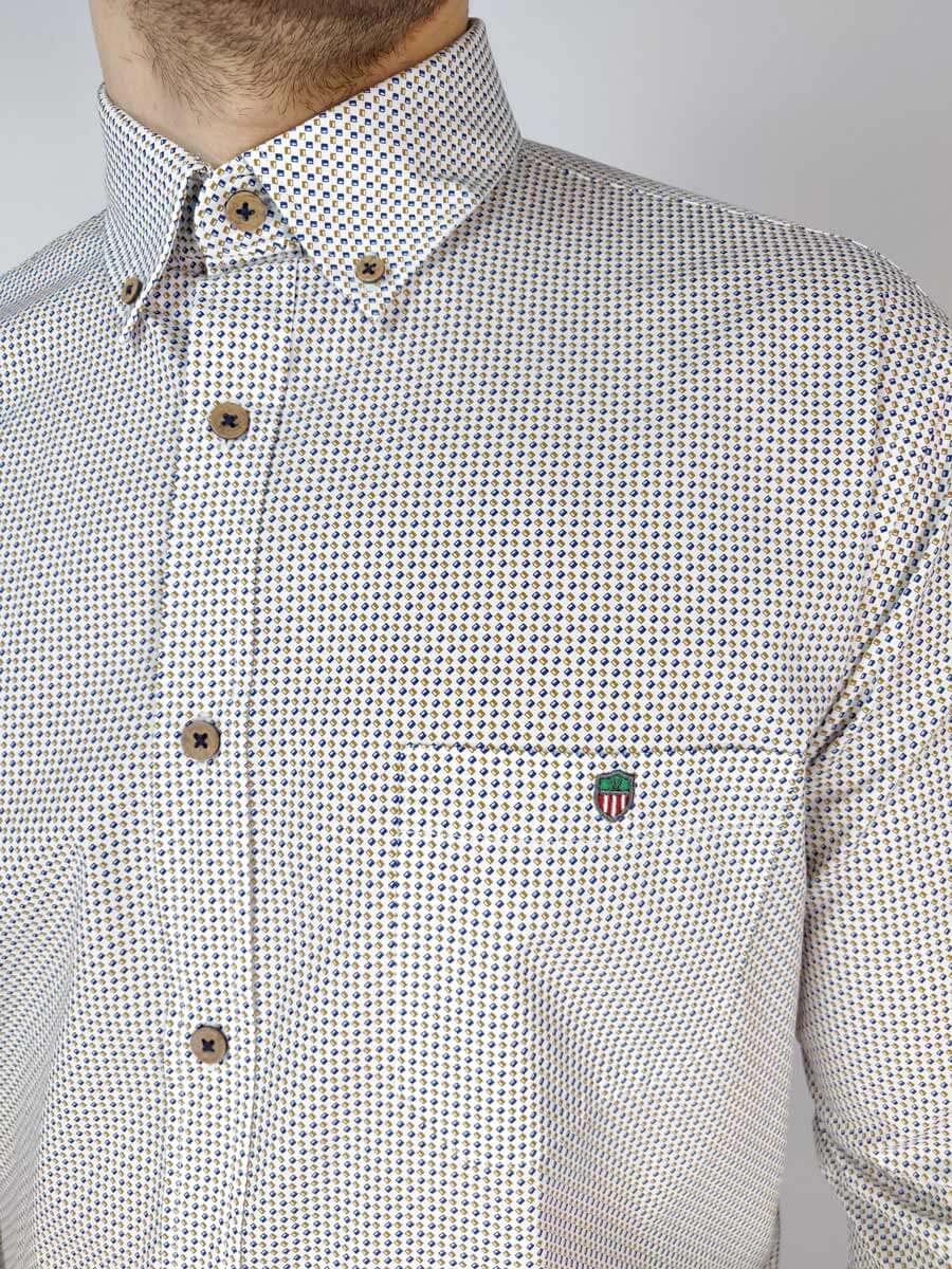 Visconti Πουκάμισο Με Μικροσχέδιο