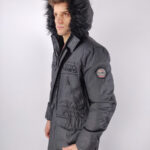 Inox Jackets Μπουφάν Μακρύ Με Κουκούλα