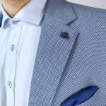 Leonardo Uomo Σακάκι Γαλάζιο Regular Fit