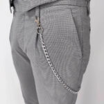 Macan Παντελόνι Chinos Με Πιέτες Καρό Macan Παντελόνι Chinos Με Πιέτες Καρό