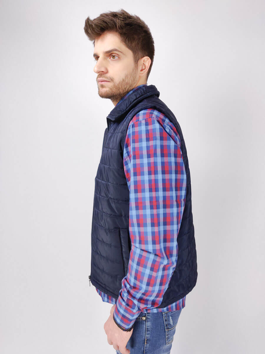 OEM Αμάνικο Μπουφάν - Σκούρο‌‌ μπλε - 25012