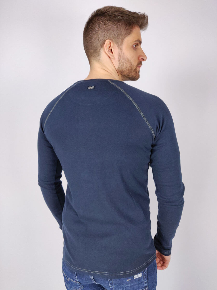 Petrol Industries Μπλούζα Με Logo - Σκούρο‌‌ μπλε