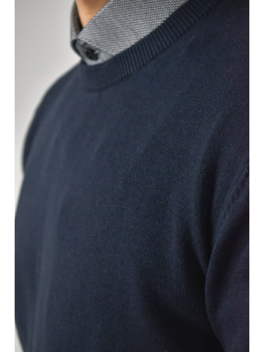 Marcus Πουλόβερ - Σκούρο‌‌ μπλε