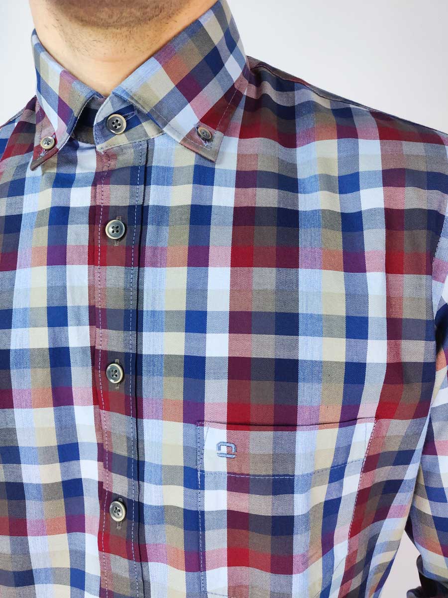 Olymp Πουκάμισο Καρό