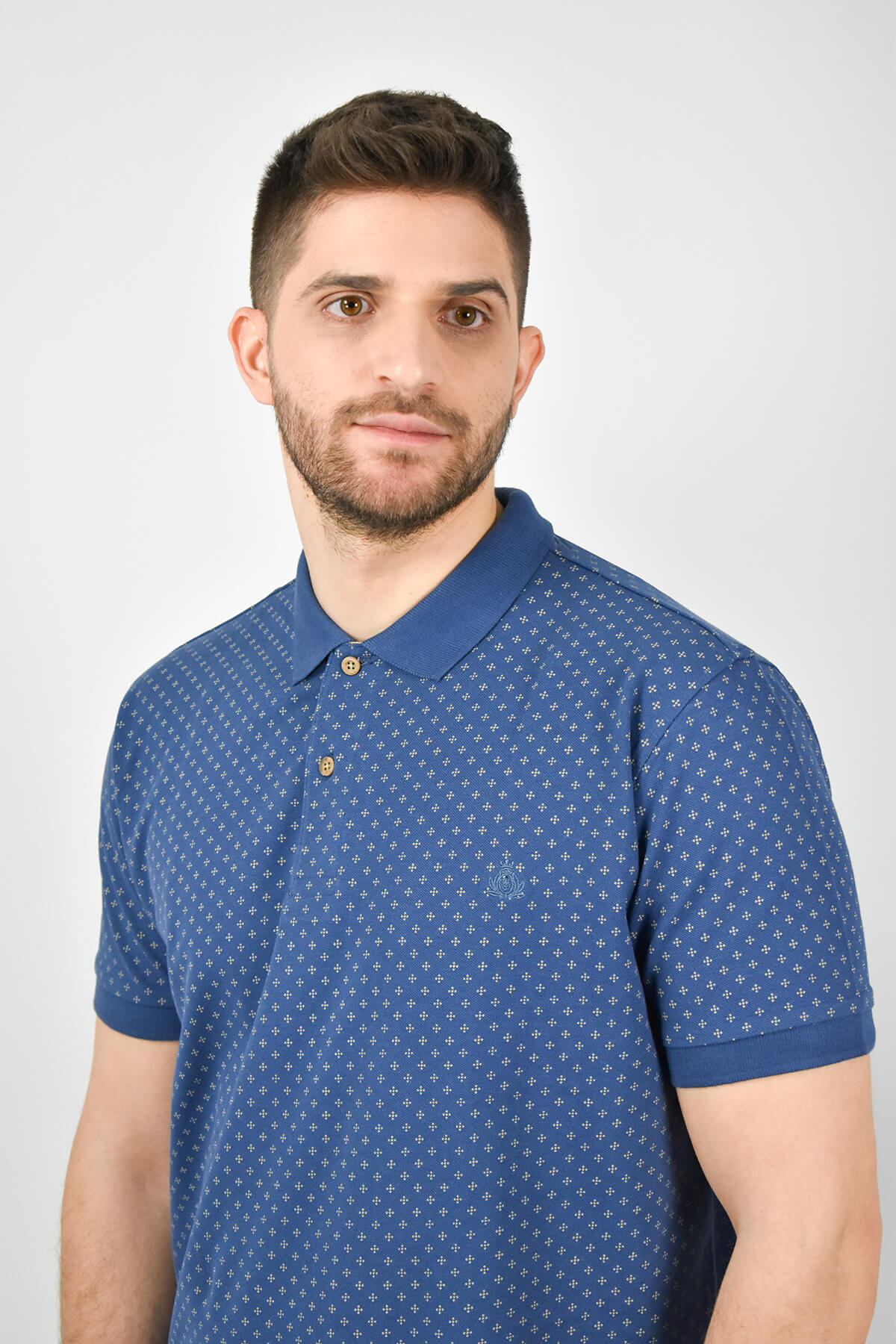 Visconti Μπλούζα Πόλο Με Μικροσχέδιο