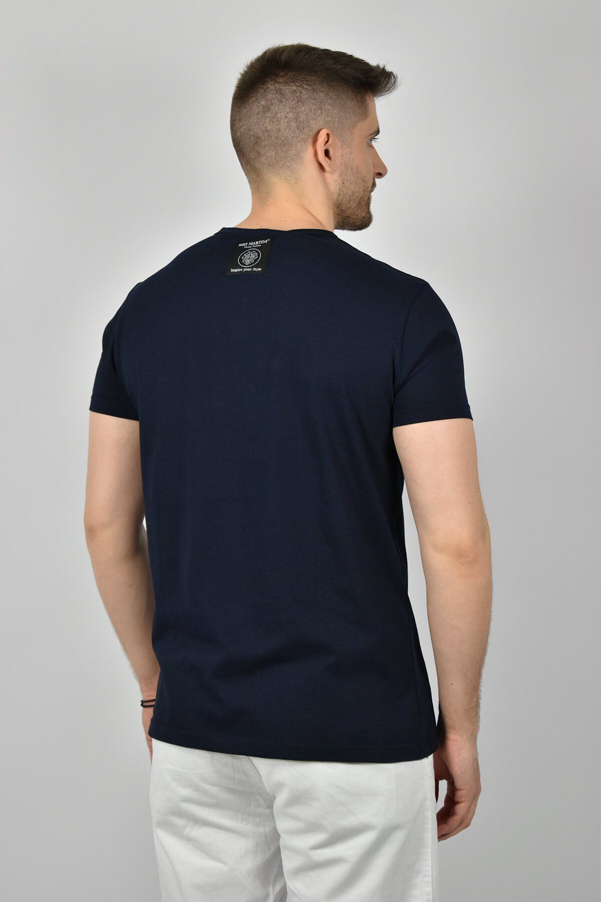 MRT Martini T-Shirt - Σκούρο‌‌ μπλε - 70691
