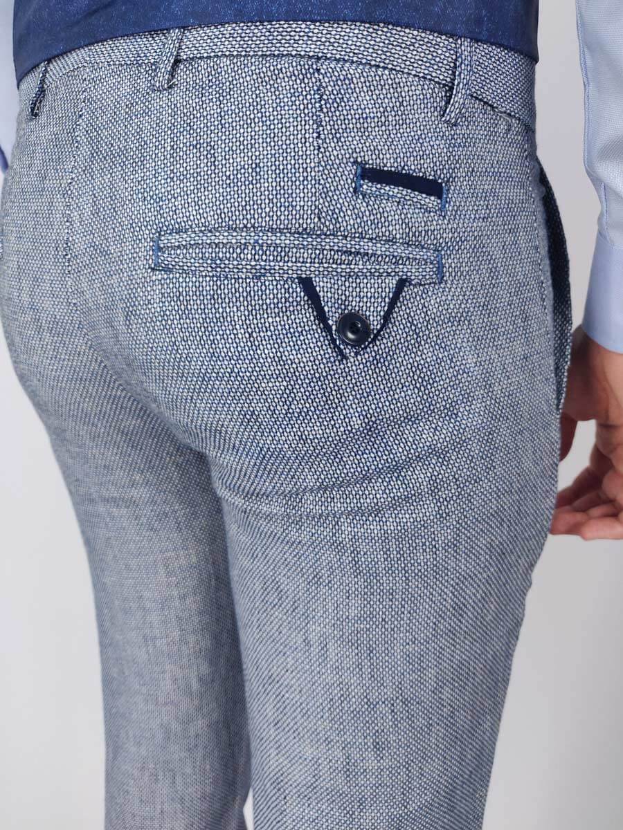 Leonardo Uomo Παντελόνι Υφασμάτινο