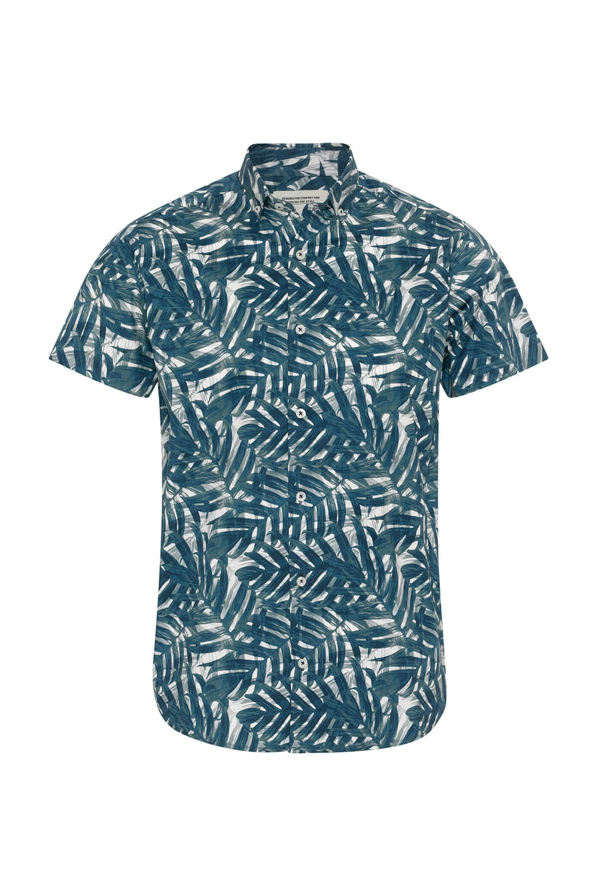 Marcus Πουκάμισο Floral Nigel - Σκούρο‌‌ μπλε