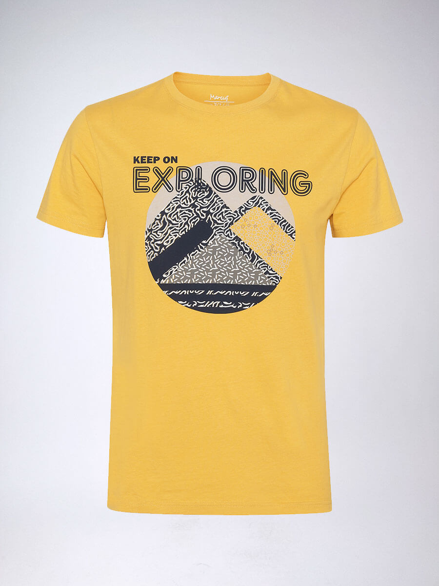 Marcus T-Shirt Με Στάμπα