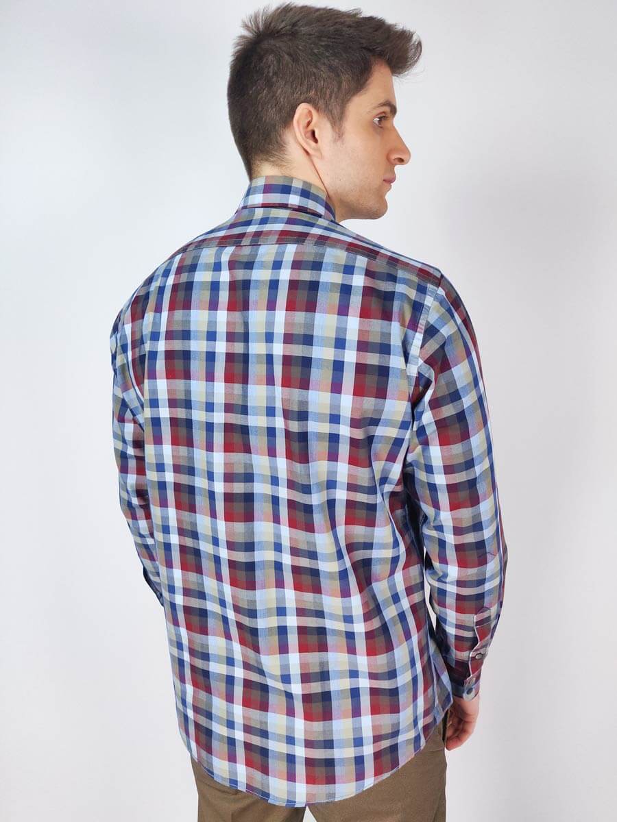 Olymp Πουκάμισο Καρό