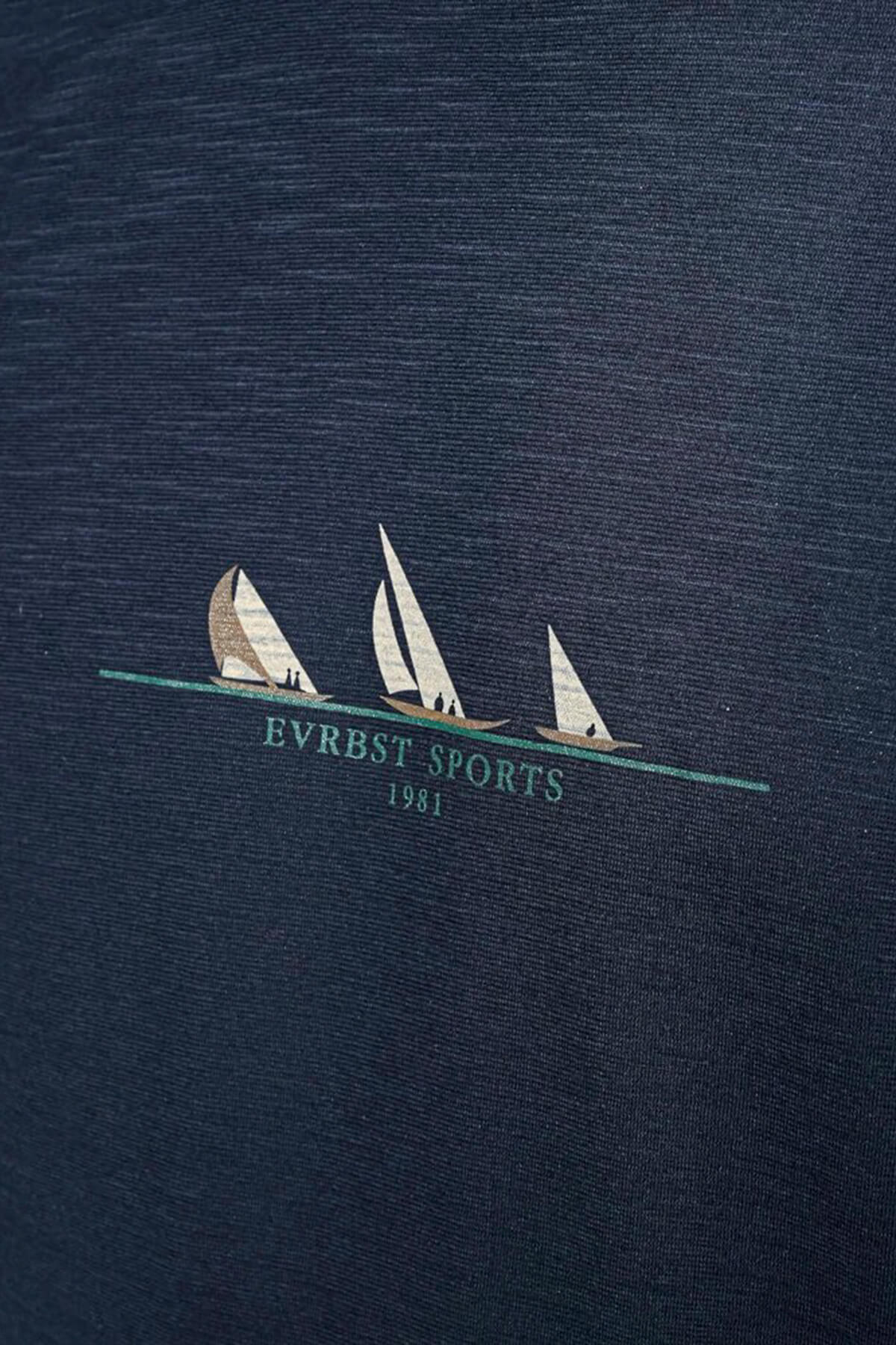 Everbest T-shirt Με Λογότυπο Everbest Sports - Σκούρο‌‌ μπλε