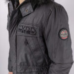 Inox Jackets Μπουφάν Μακρύ Με Κουκούλα