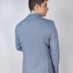 Leonardo Uomo Σακάκι Γαλάζιο Regular Fit