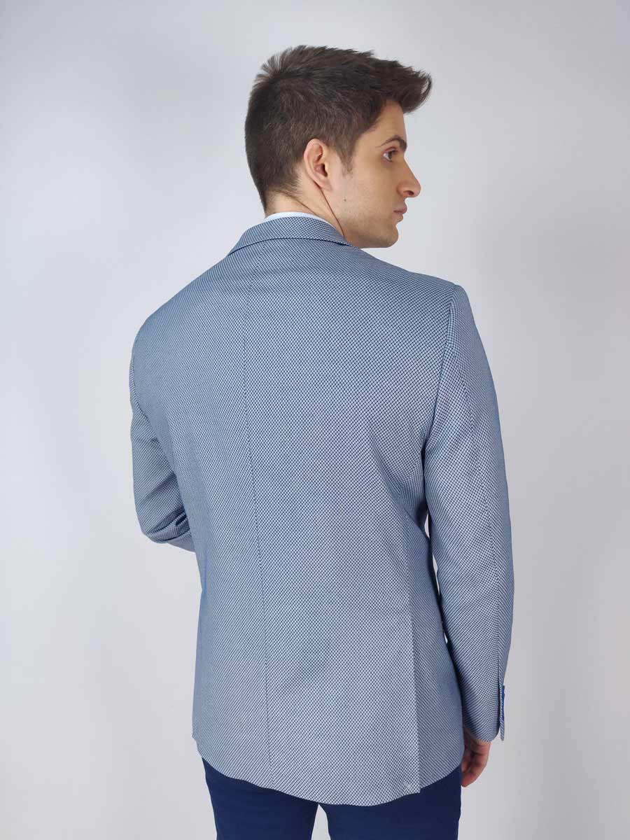 Leonardo Uomo Σακάκι Γαλάζιο Regular Fit