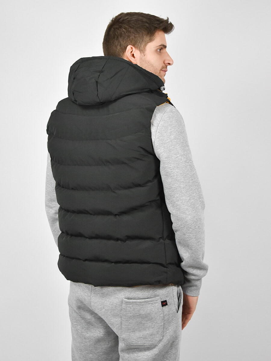 Urbane Fashion Αμάνικο Μπουφάν Με Επένδυση