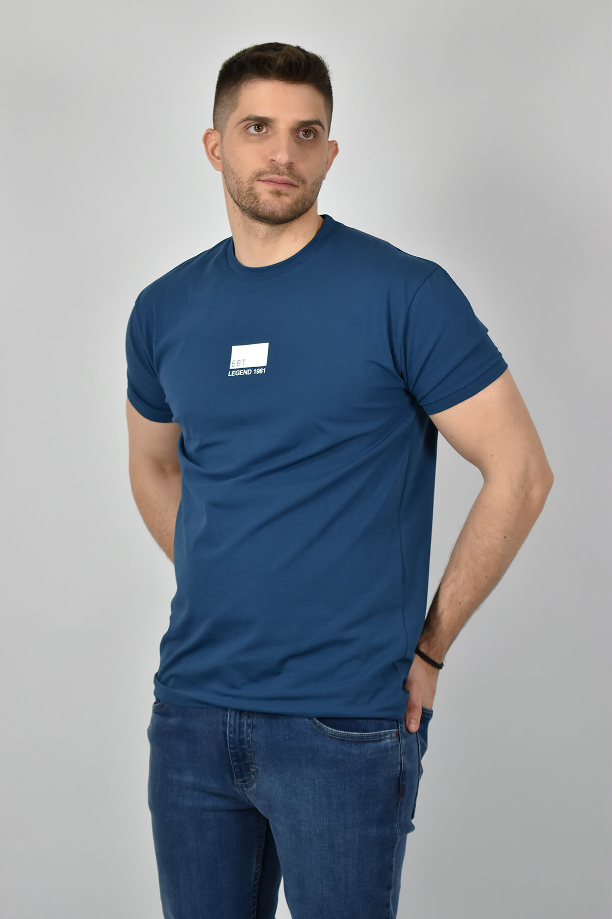 Everbest T-Shirt Με Λογότυπο EBT LEGEND