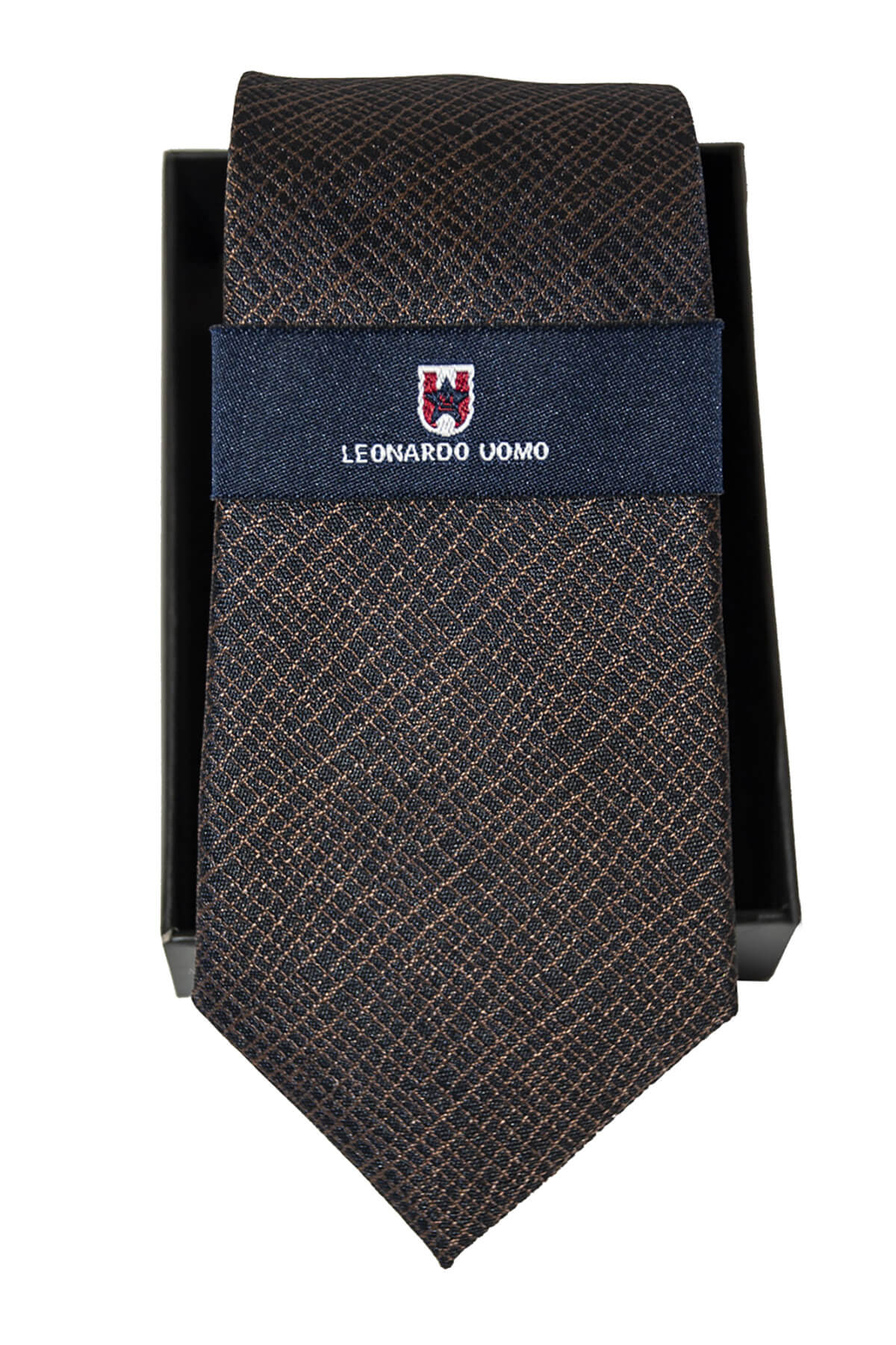 Leonardo Uomo Tie With Pocket Square