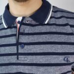 Clever Μπλούζα Πόλο Με Ρίγες