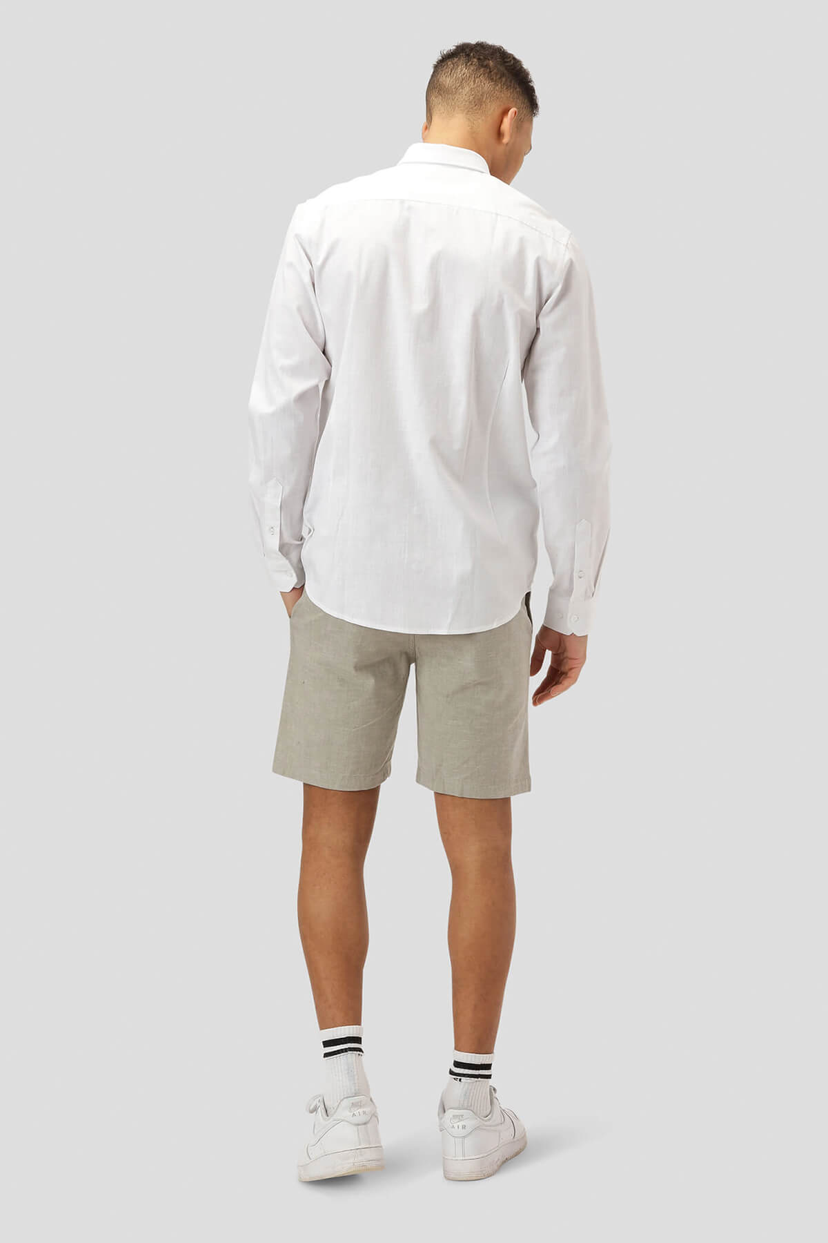 Marcus Πουκάμισο Woody Solid LS