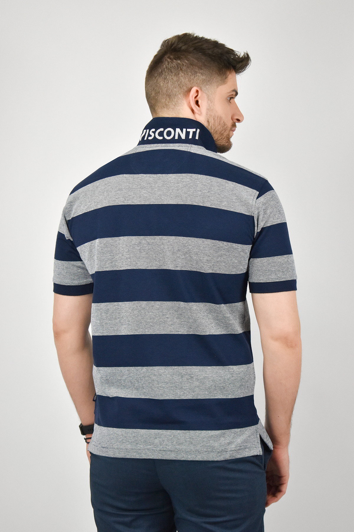 Visconti Μπλούζα Πόλο Με Ρίγες