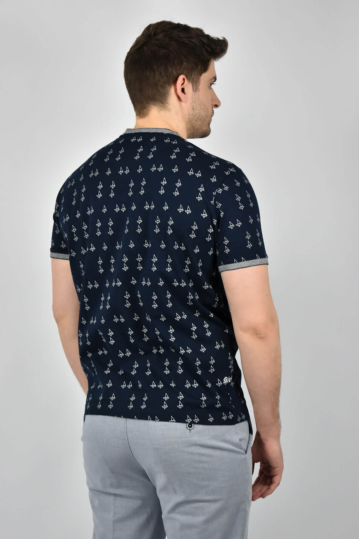 Visconti T-shirt Με Μικροσχέδιο Yacht