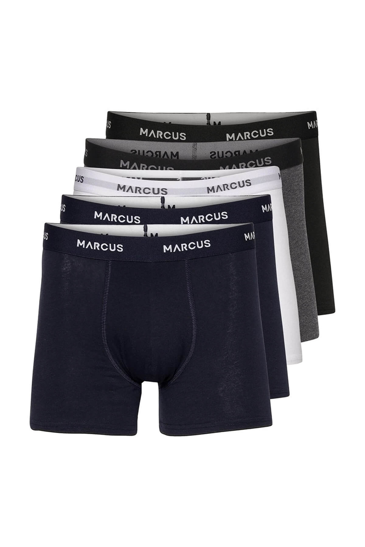 Marcus Boxer 5 Pack Roxy Solid