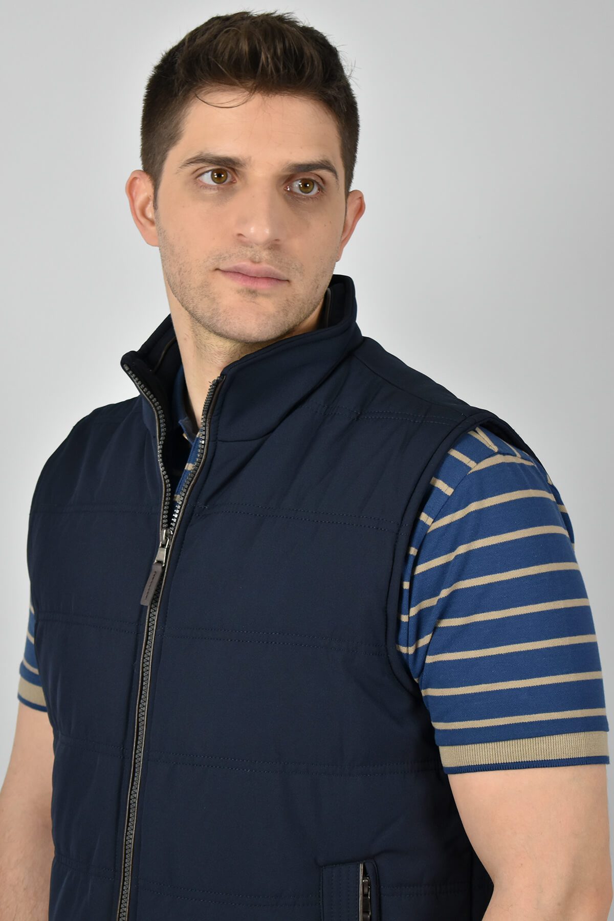 North Star Αμάνικο Μπουφάν - Σκούρο‌‌ μπλε - 301J10