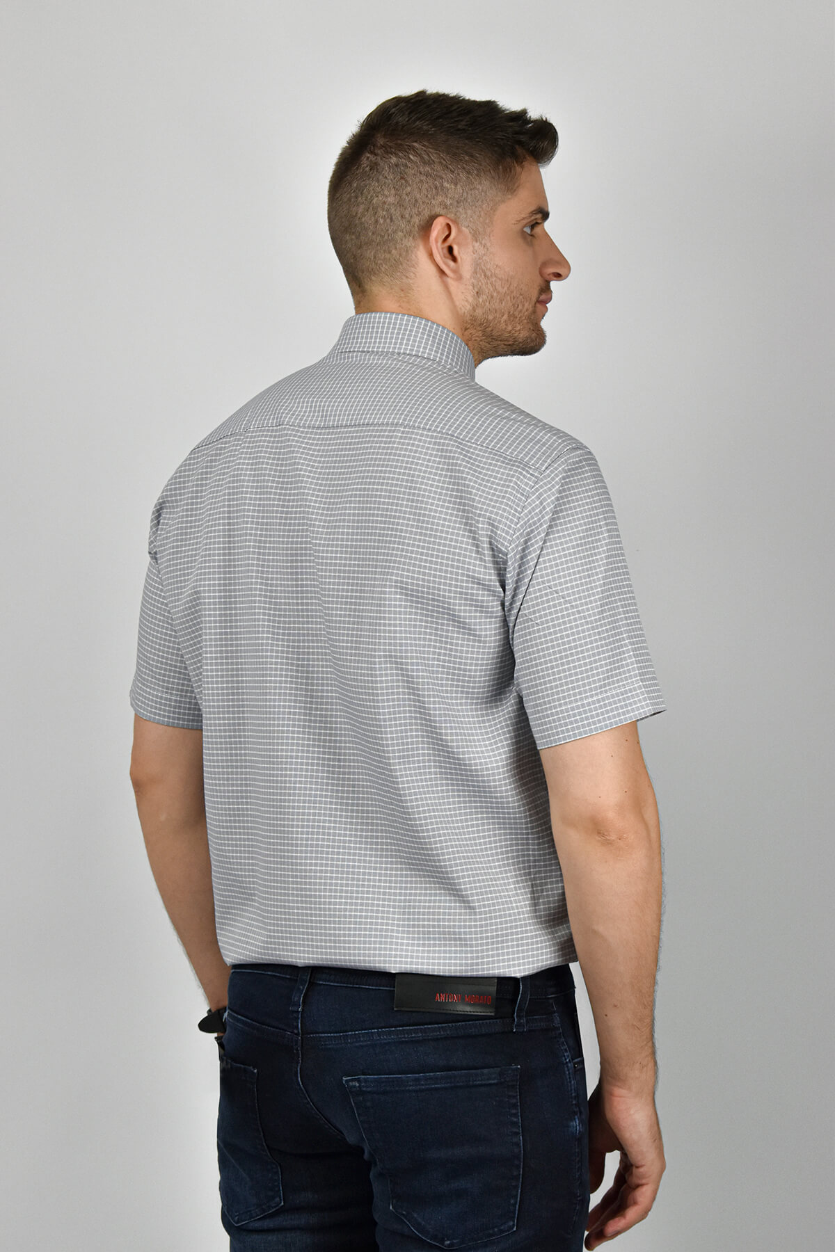 Antonio Morello Καρό Πουκάμισο