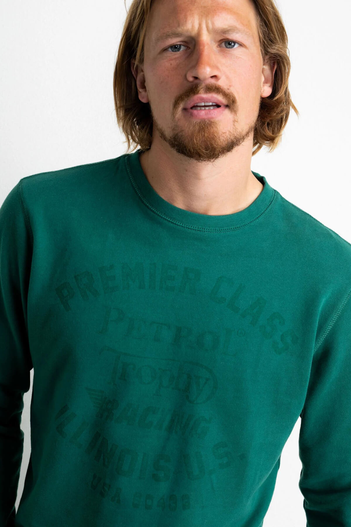 Petrol Industries Μπλούζα Φούτερ Με Artwork