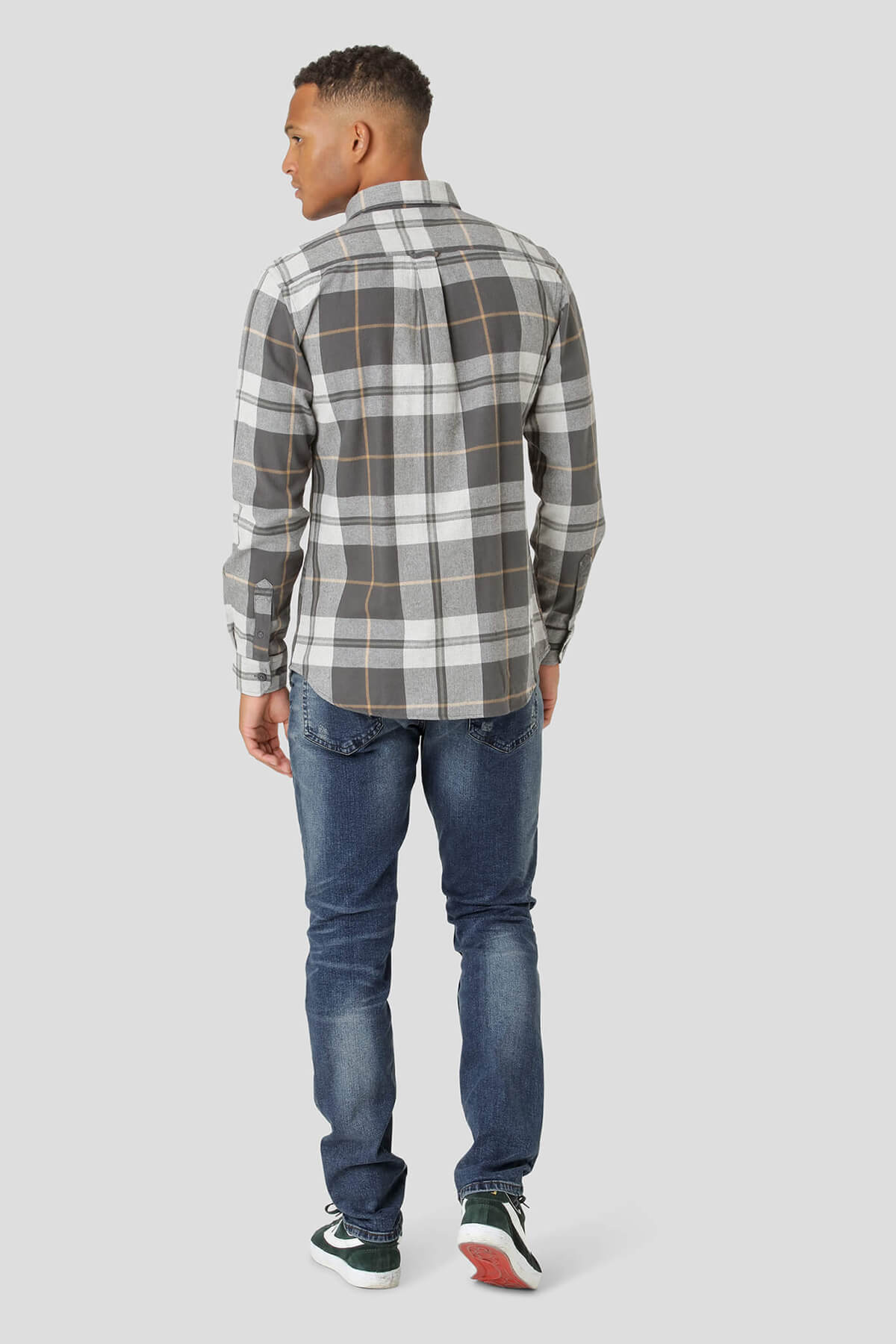 Marcus Καρό Πουκάμισο Από Φανέλα Farrel