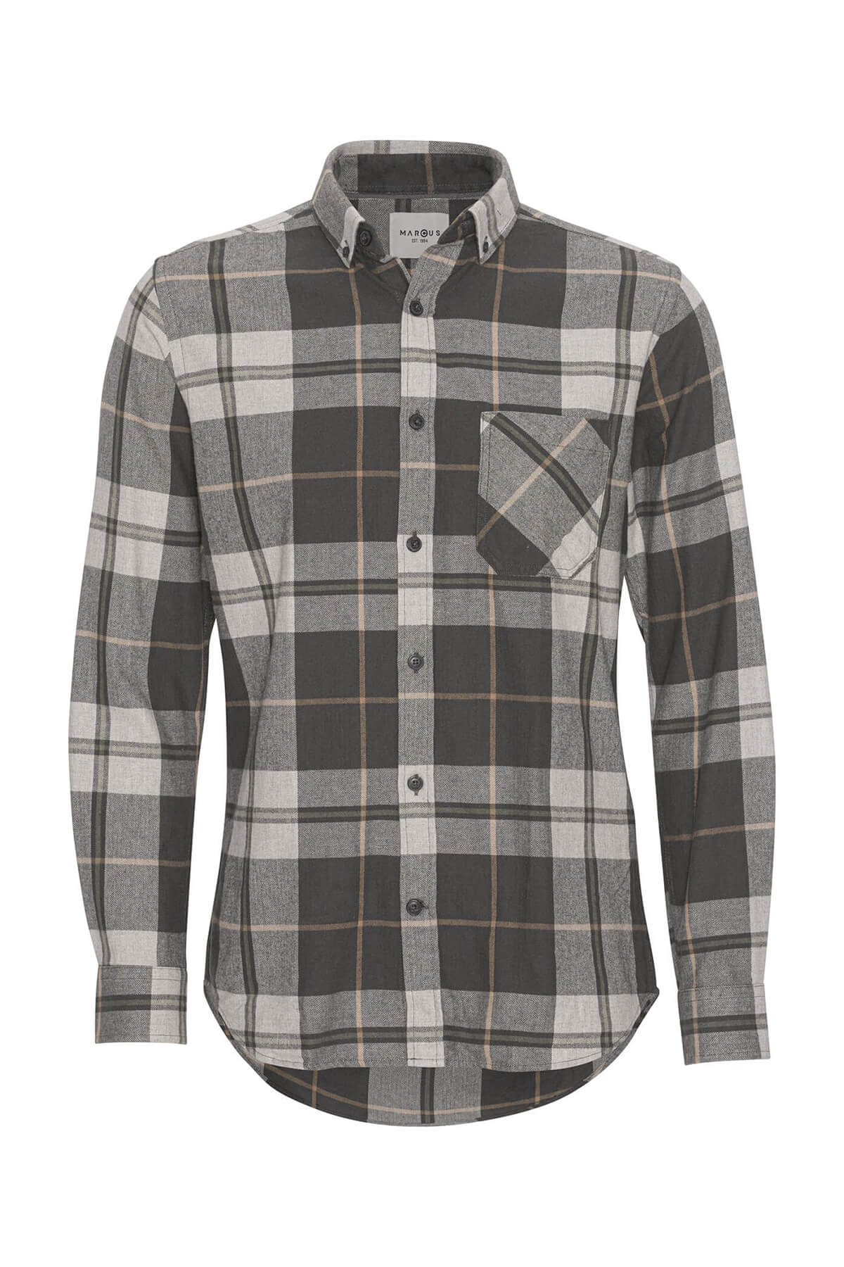 Marcus Καρό Πουκάμισο Από Φανέλα Farrel