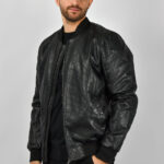 Urbane Fashion Δερμάτινο Μπουφάν