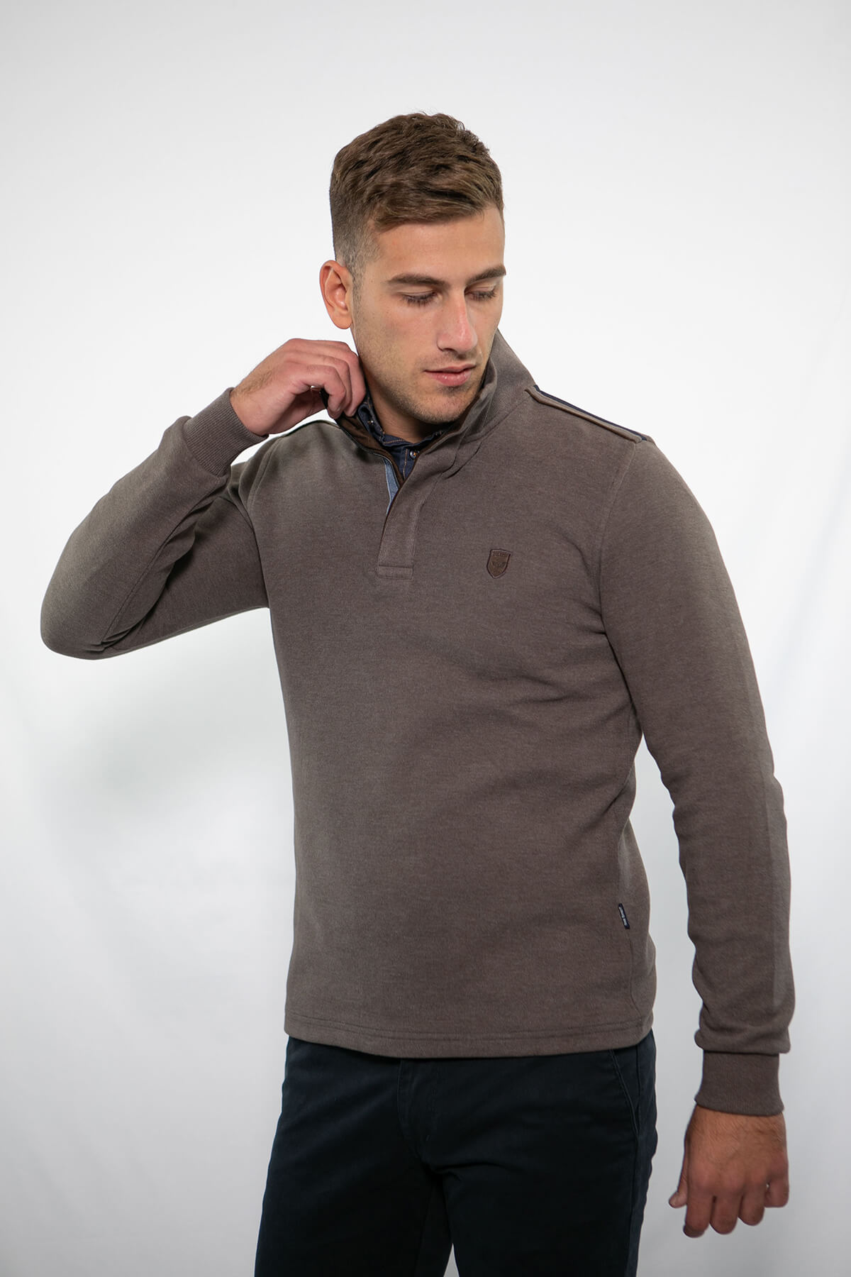 Side Effect Πουλόβερ Με Ψιλό Γιακά